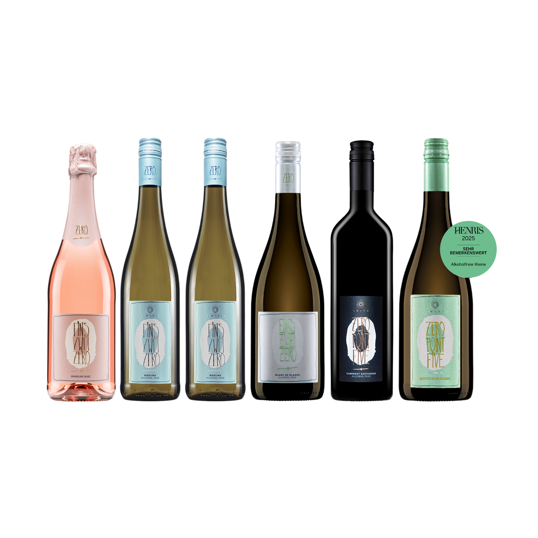 ZEROS - alkoholfreies Weinpaket 6 Flaschen
