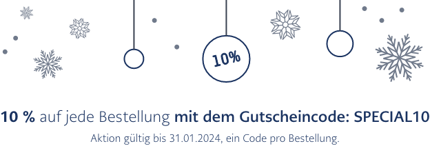 Banner 10% Rabattaktion Weihnachten 2023