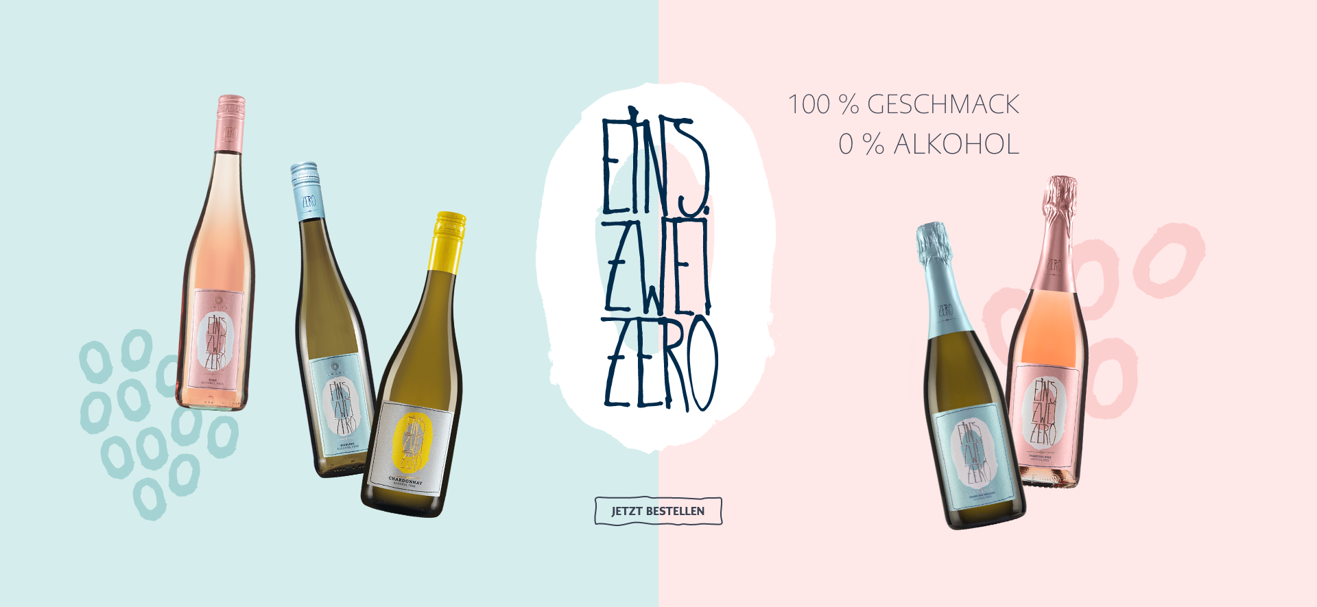 Banner Leitz Wein Eins Zwei Zero